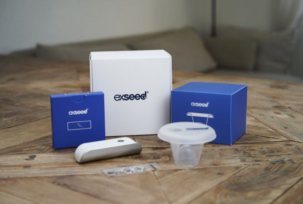 ExSeed Sperm Test Kit Unboxed