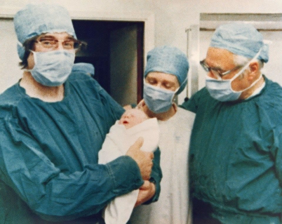 First IVF Baby Louise Brown - 1978
