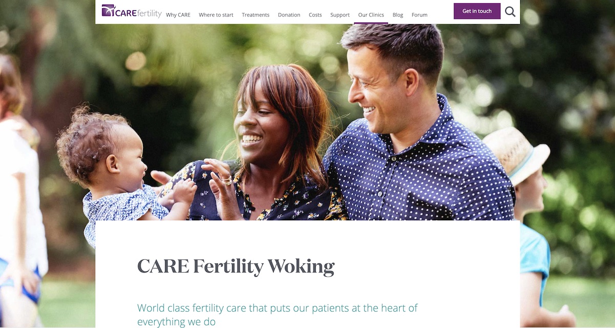 Care Fertility Woking