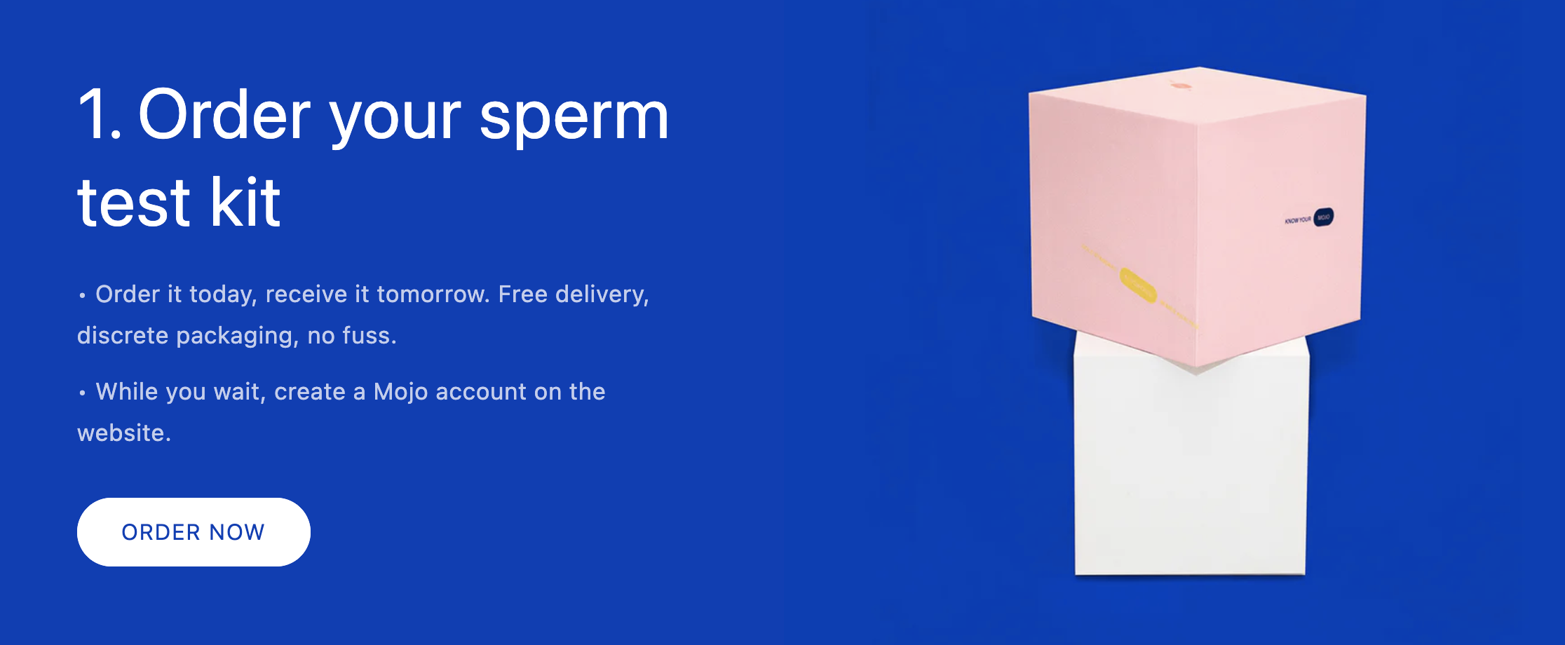 Mojo Home Sperm Test